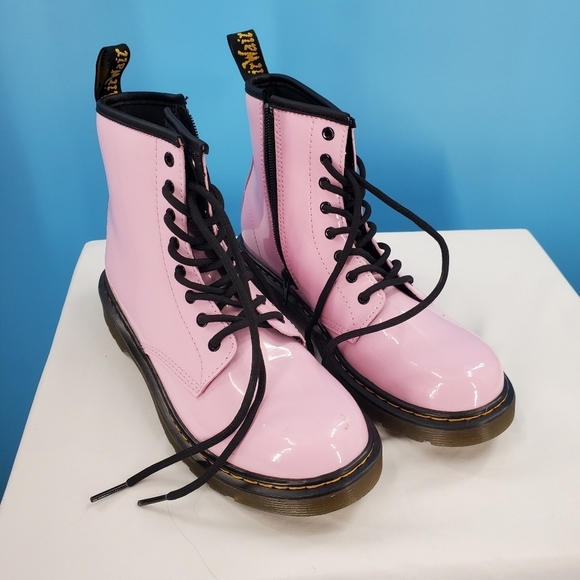 Pink Doc Martens WORN ONCE US 4 - Picture 8 of 15